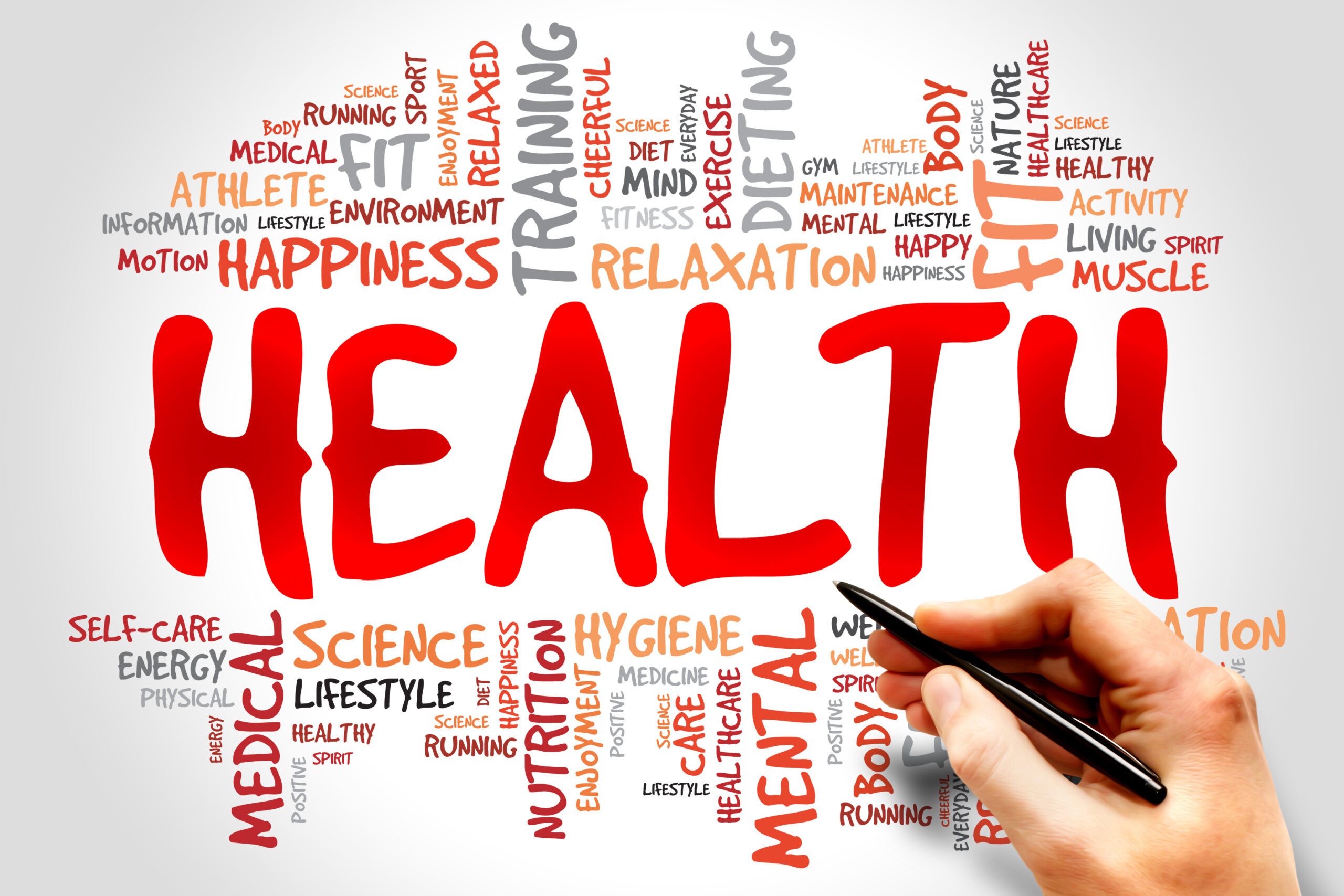 Health,Word,Cloud,Concept