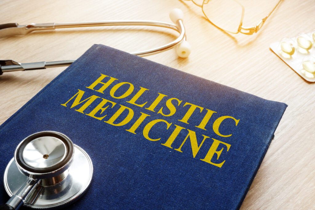 Book,About,Holistic,Medicine,And,Stethoscope.